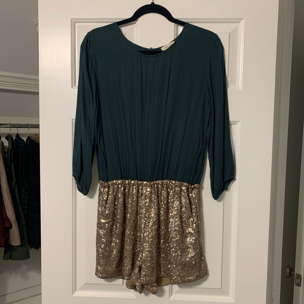 Sequin romper